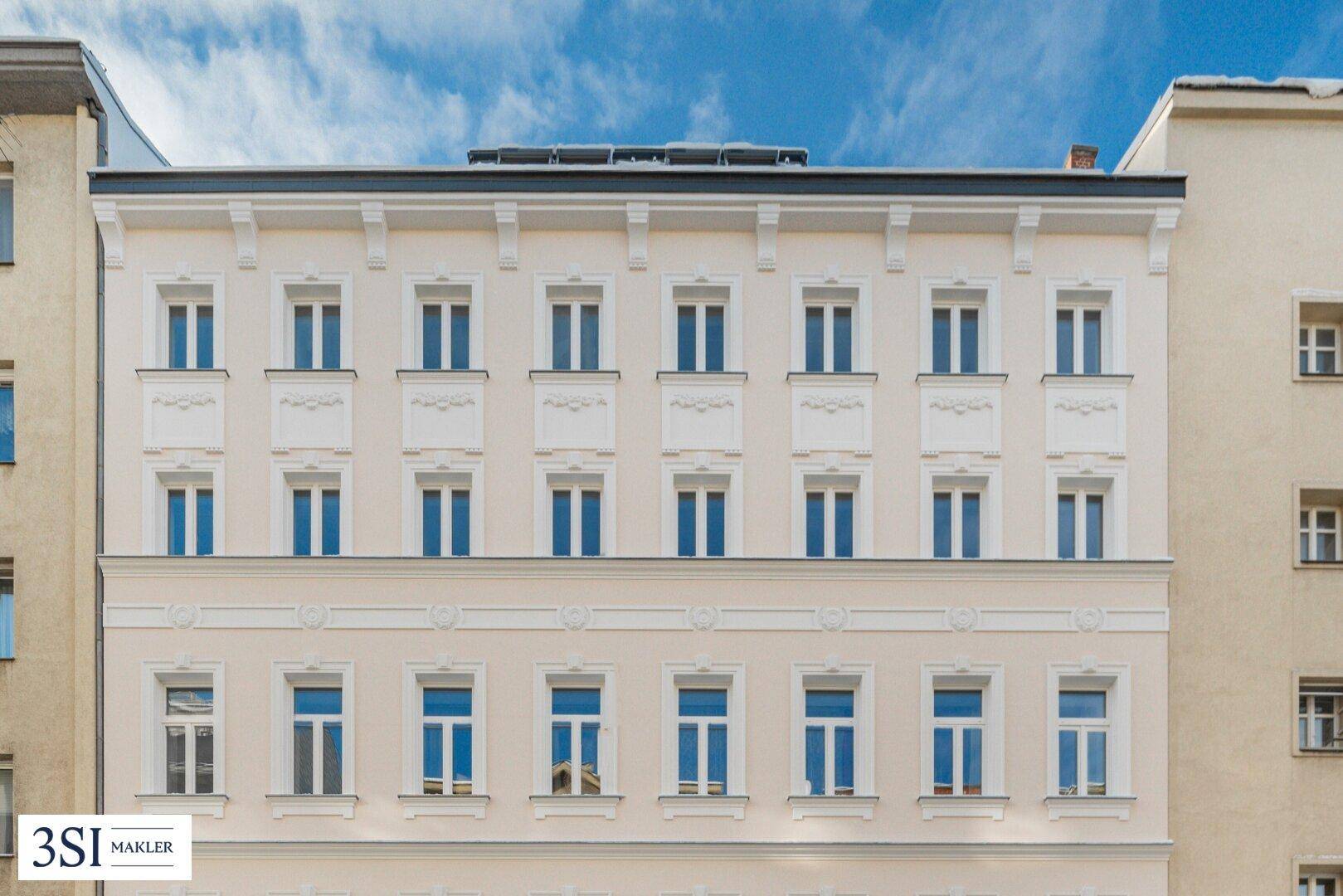 Moderner Dachgeschoßausbau - Petzvalgasse 4