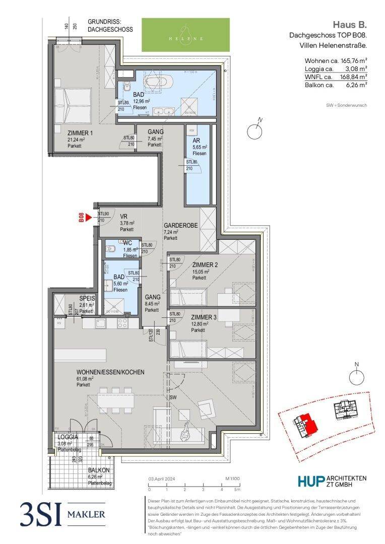 Apartment in Baden - Mehr