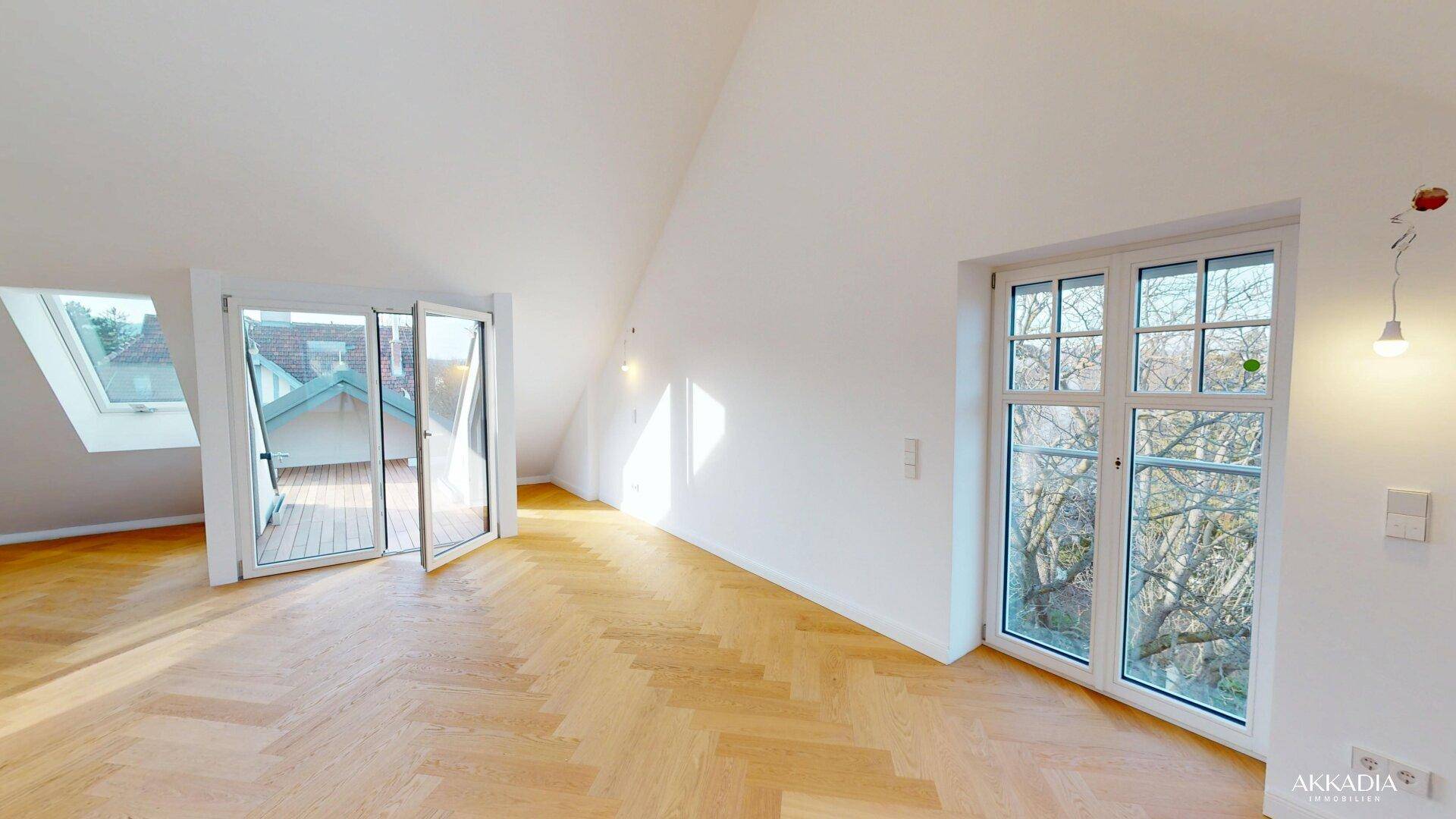 Traumhafte Dachwohnung im Hietzinger Cottage I Altbaujwel - Ansicht 3