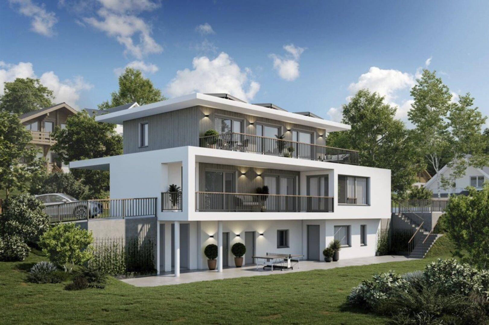 RESERVIERT | GRUNDSTÜCK mit BAUGENEHMIGUNG | Unverbaubarer Blick über den Wörthersee, Altbestand - Widok 2