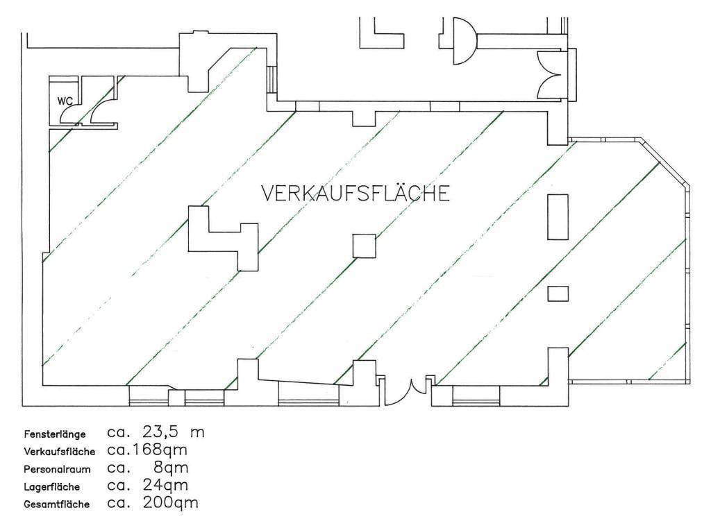 Plan Geschäftslokal