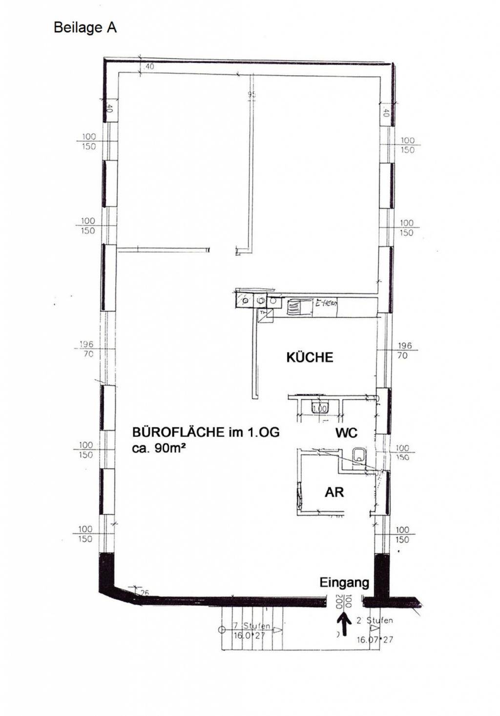 Grundrissplan