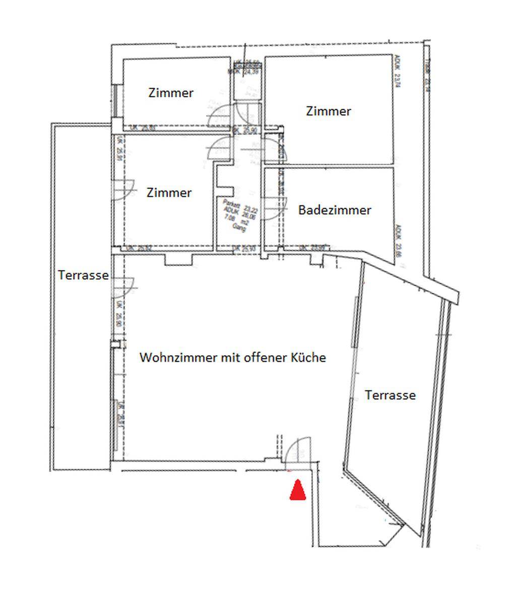 Grundrissplan