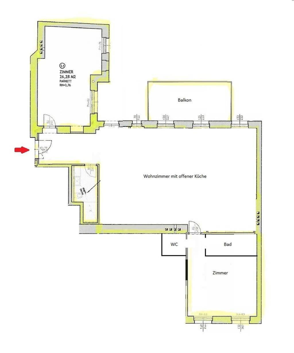 Grundrissplan