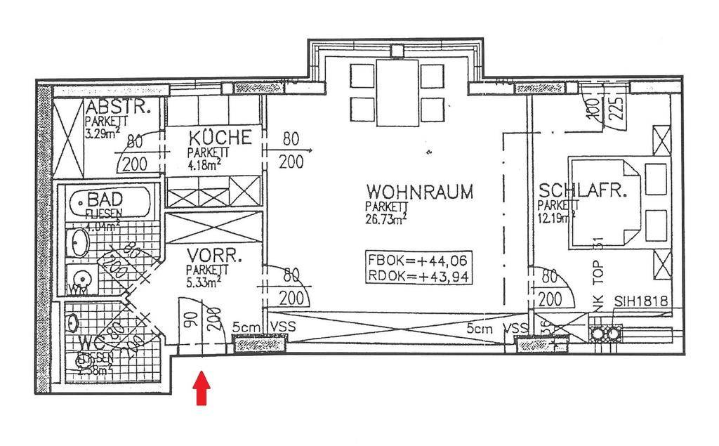 Grundrissplan