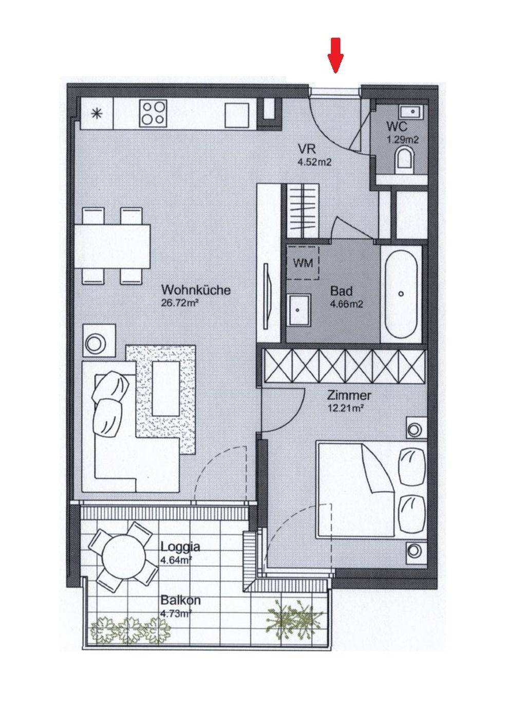 Grundrissplan