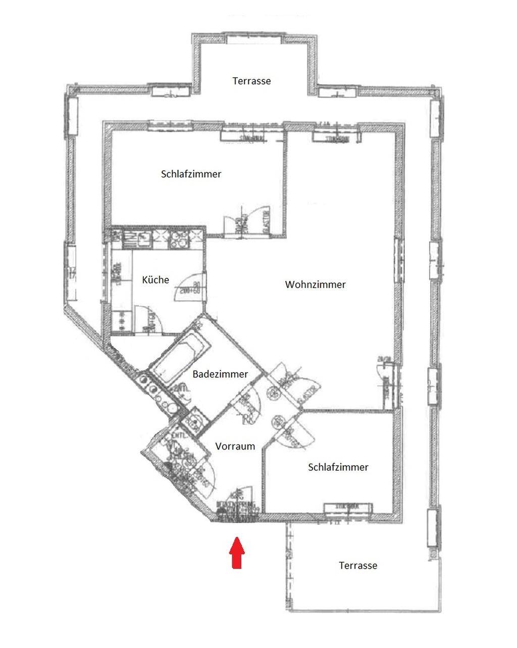 Grundrissplan