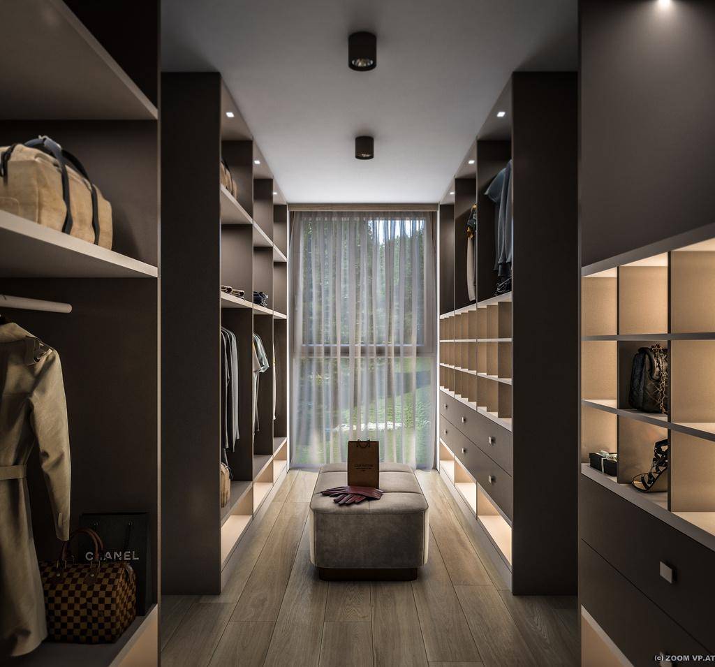 Begehbarer Kleiderschrank