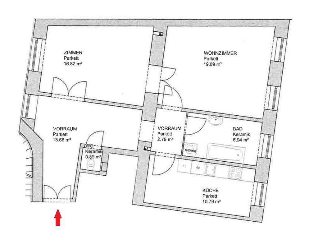 Grundrissplan