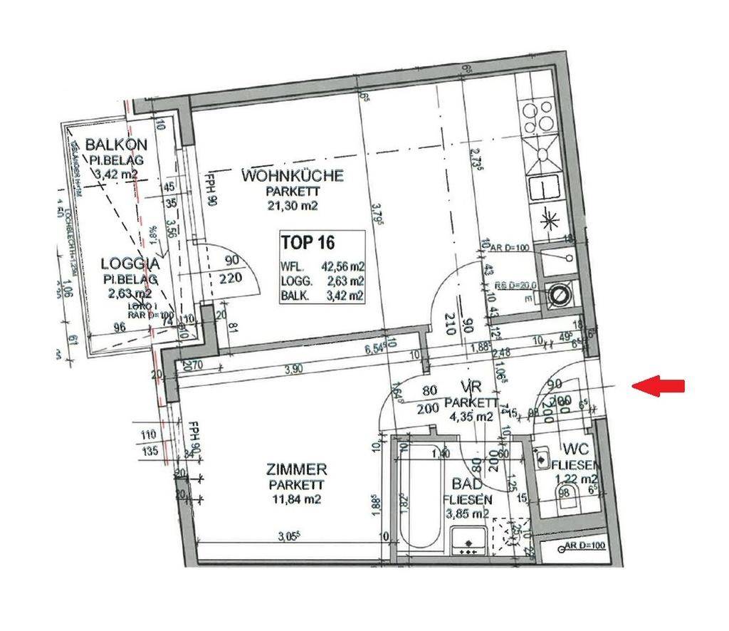 Grundrissplan