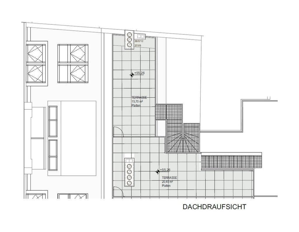 TOPLAGE NÄHE KUTSCHKERMARKT | EXKLUSIVE DACHGESCHOSSWOHNUNG | TERRASSE | 360° BLICK ÜBER WIEN | ERSTBEZUG - Ansicht 6