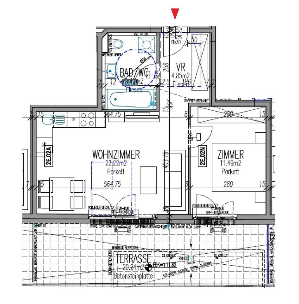 Grundrissplan