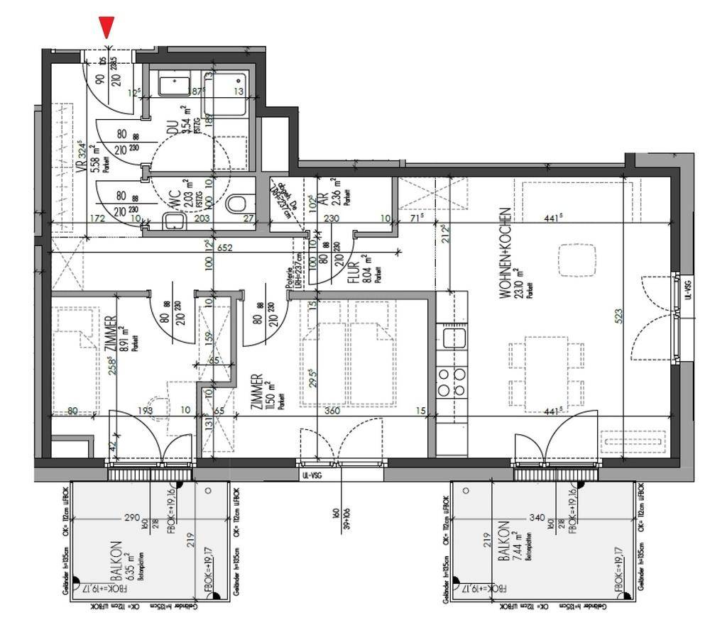 Grundrissplan
