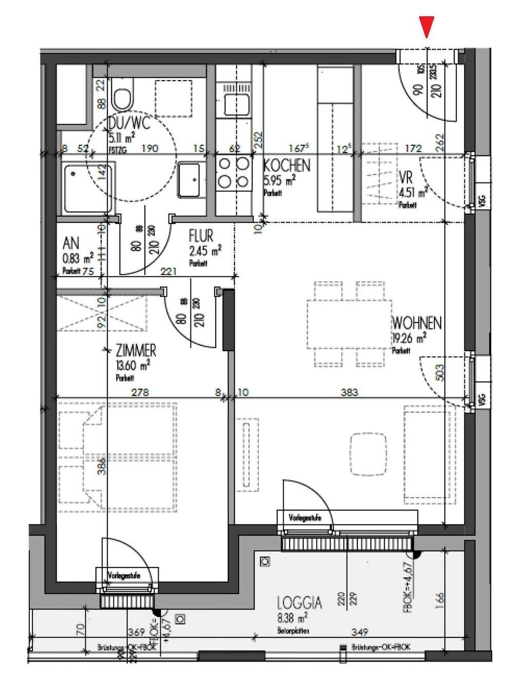 Grundrissplan