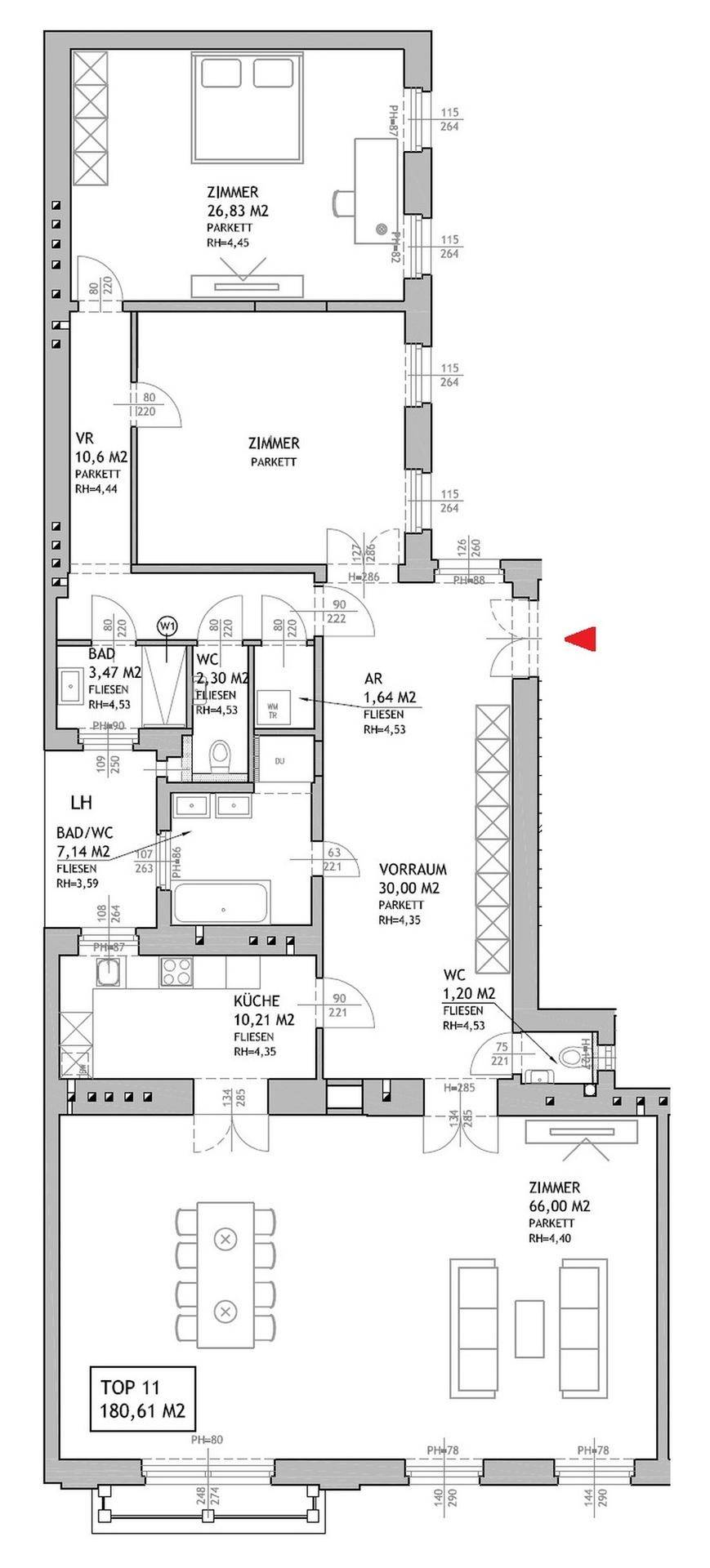 Grundrissplan