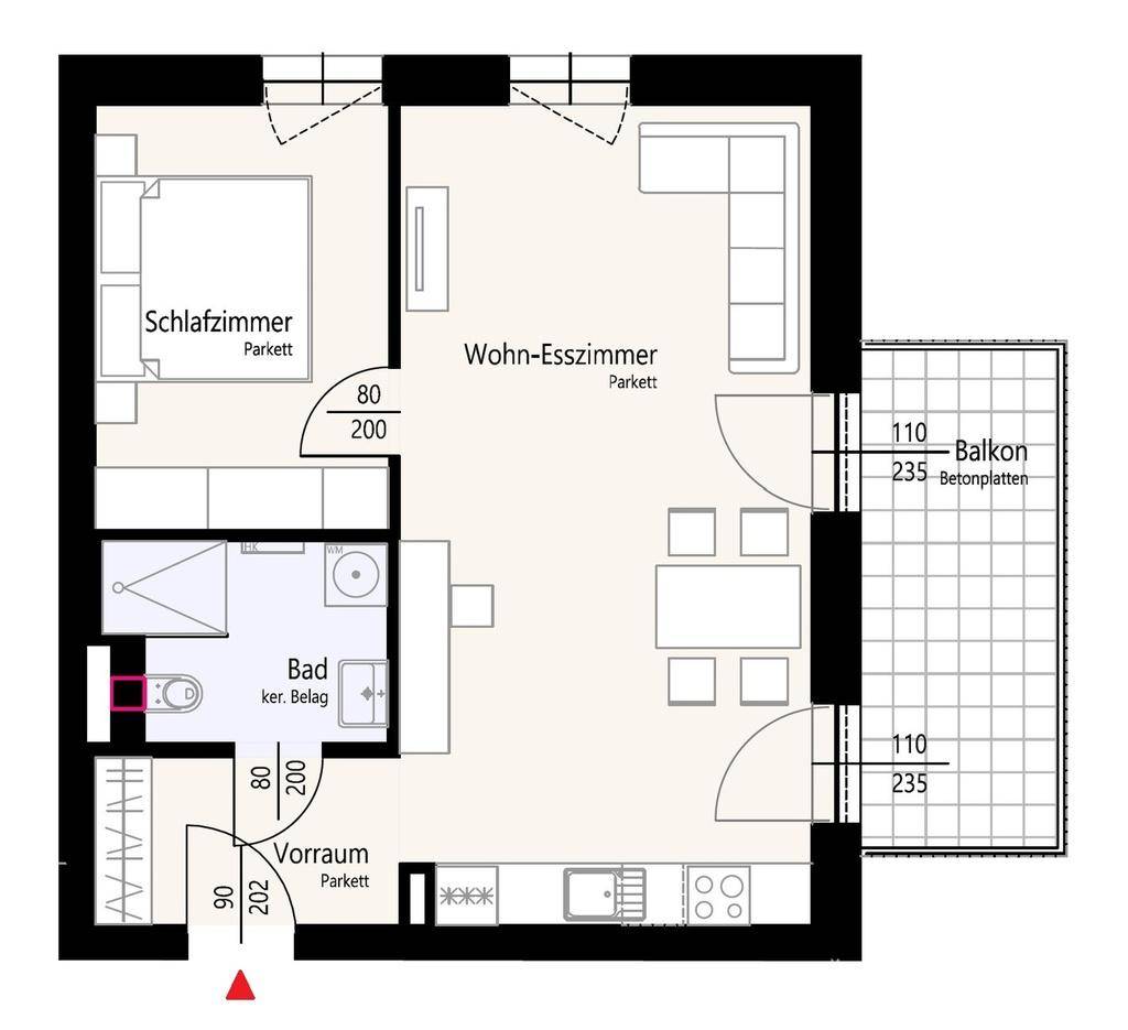 Grundrissplan