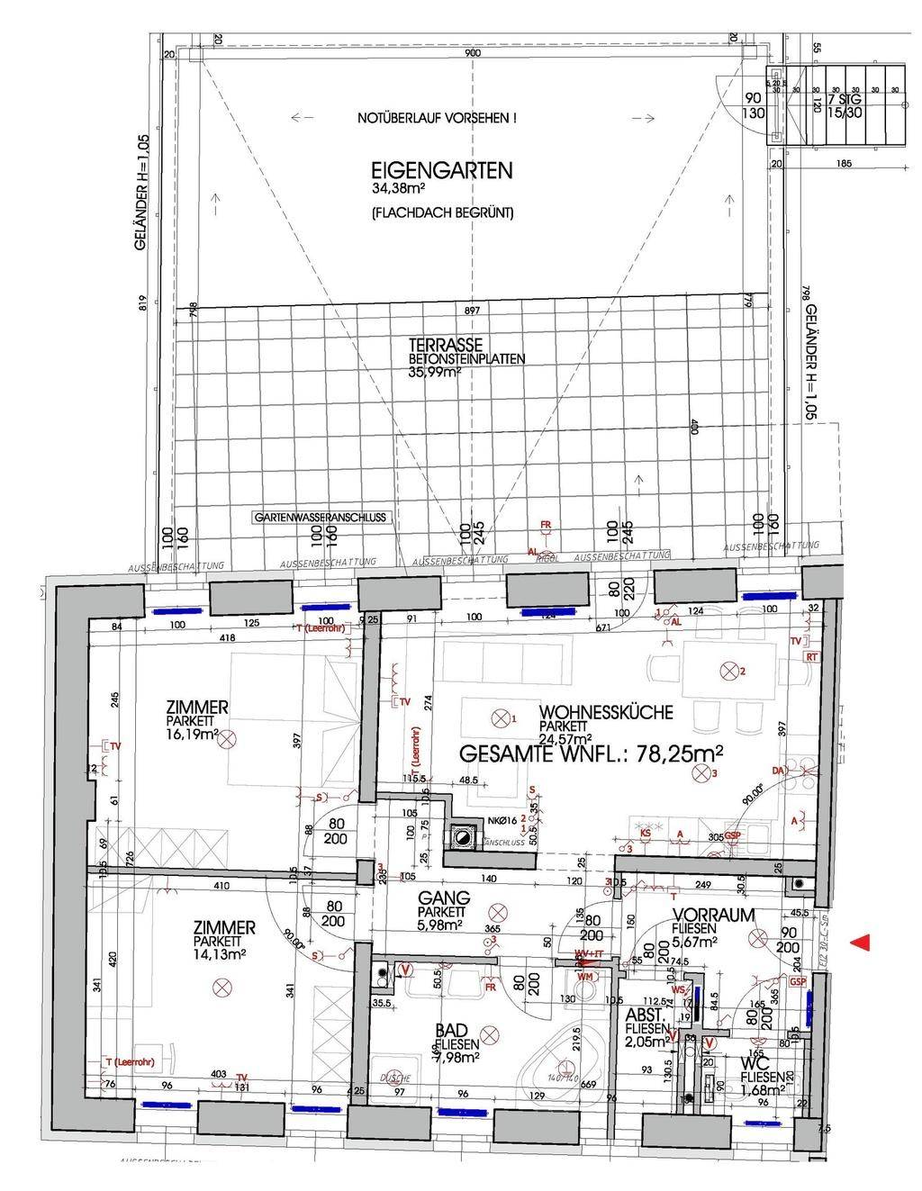 Grundrissplan