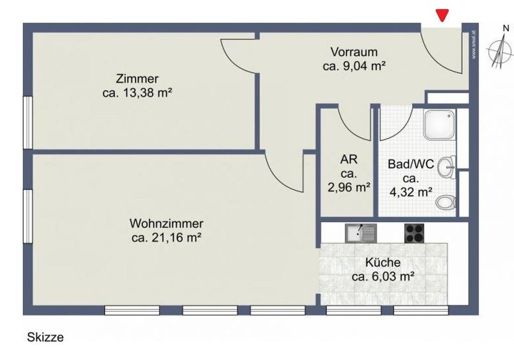 Grundrissplan