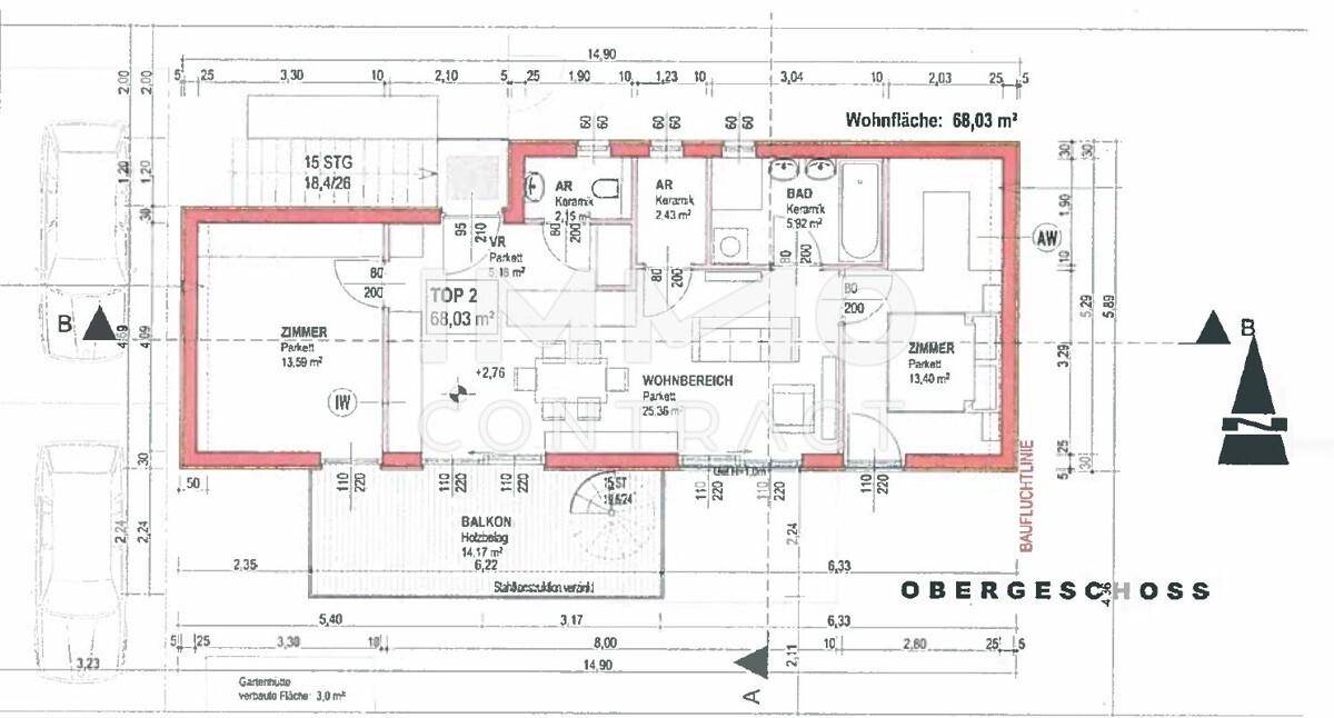 Plan Wohnung