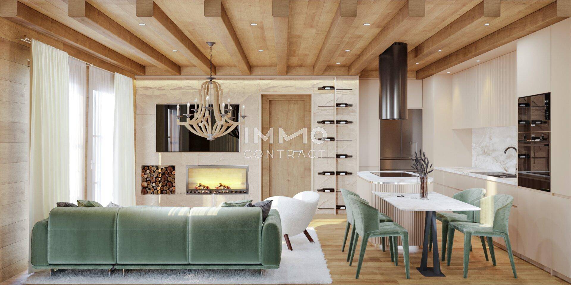 Modernes Chalet in Oberwölz mit Garten, 3 Zimmern, 2 Bädern &amp; Garage – Erstbezug im Skigebiet - Ansicht 4