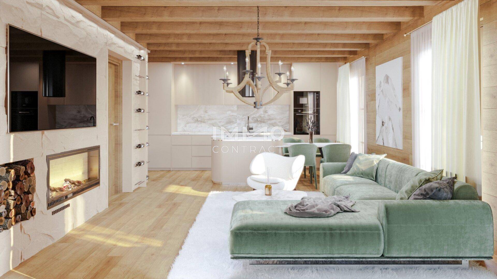 Modernes Chalet in Oberwölz mit Garten, 3 Zimmern, 2 Bädern &amp; Garage – Erstbezug im Skigebiet - Ansicht 5