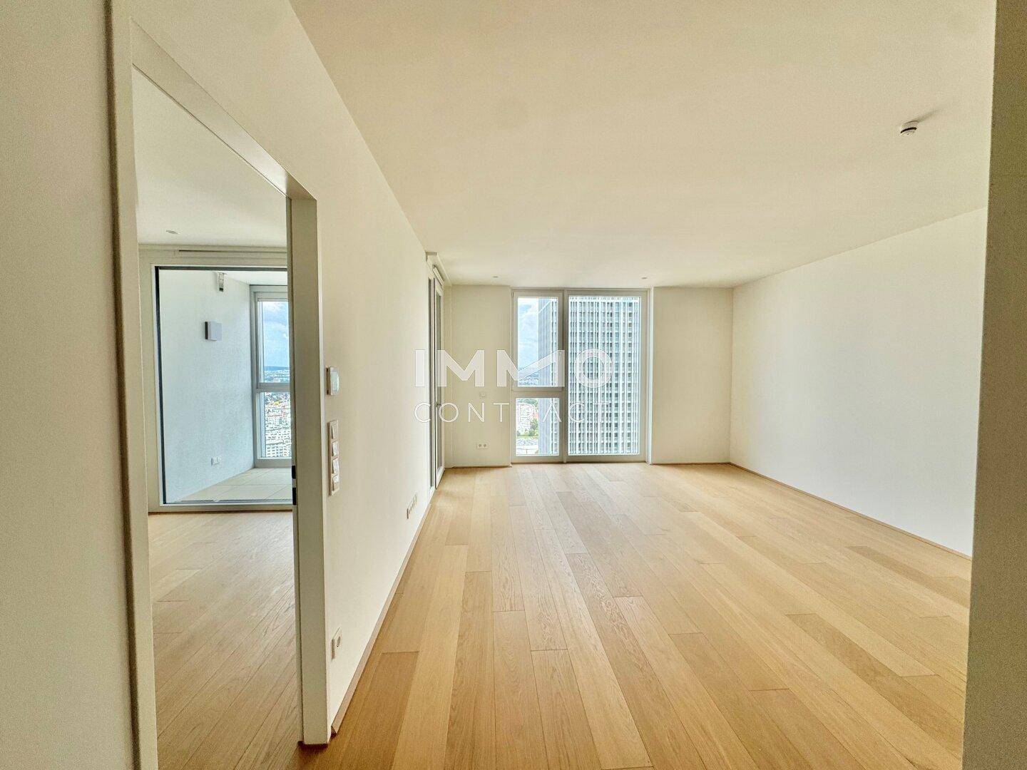 32. Stock: Citylife Pur - 2 Zimmer mit Weitblick - U1 Kagran: Provisionsfrei und Erstbezug - Ansicht 4