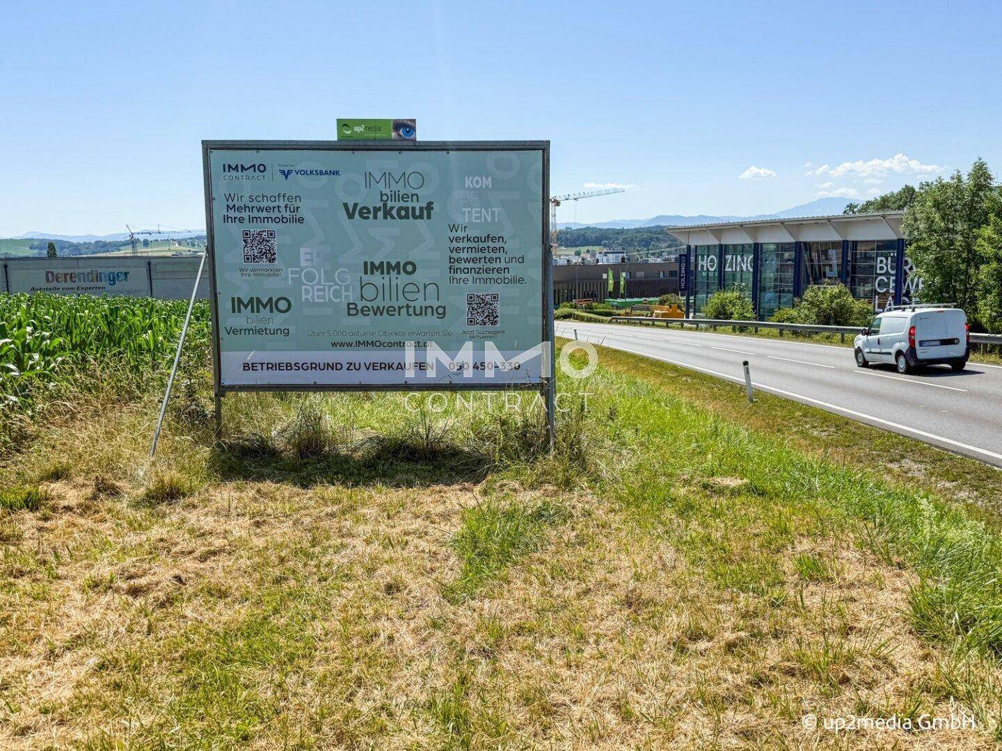 Betriebsgrund in Bergland mit 6.587 m² - Stadtrand Wieselburg - guter Lage - Ansicht 2