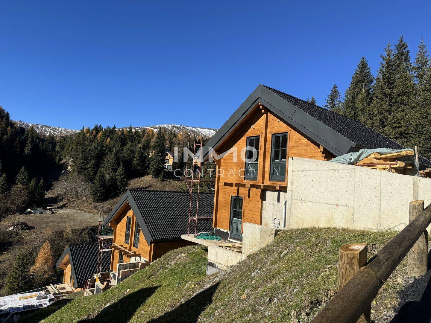 Modernes Chalet in Oberwölz mit Garten, 3 Zimmern, 2 Bädern &amp; Garage – Erstbezug im Skigebiet - Ansicht 3