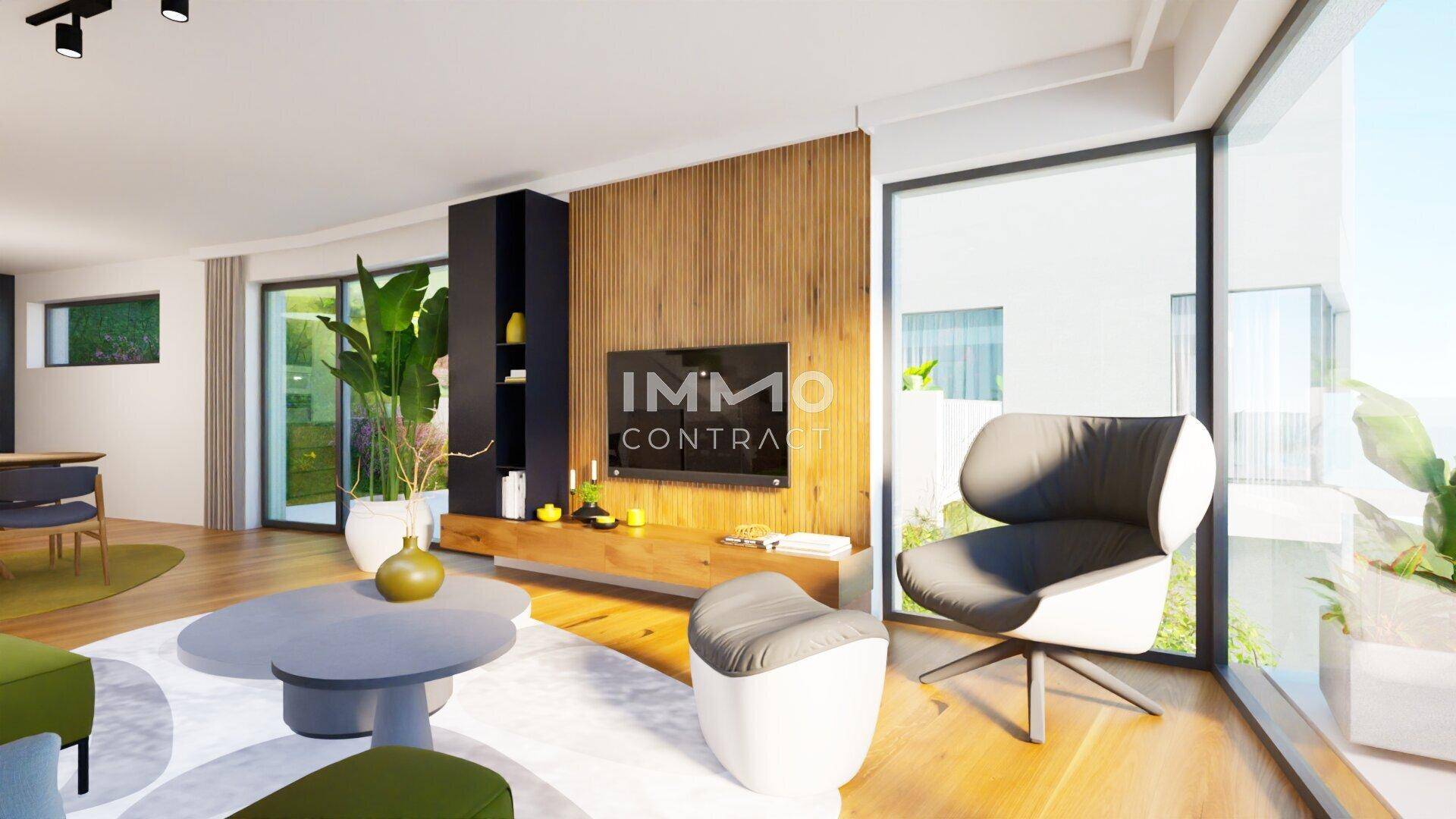 Innenvisualisierung 03 Wohnzimmer
