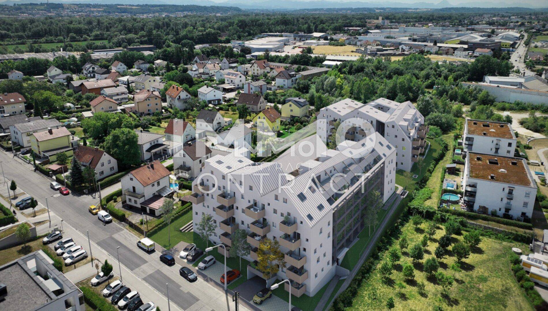 GrünGeborgen: Moderner Familientraum für naturliebende Stadtmenschen - 4-Zimmer Wohnung provisionsfrei! - Mehr