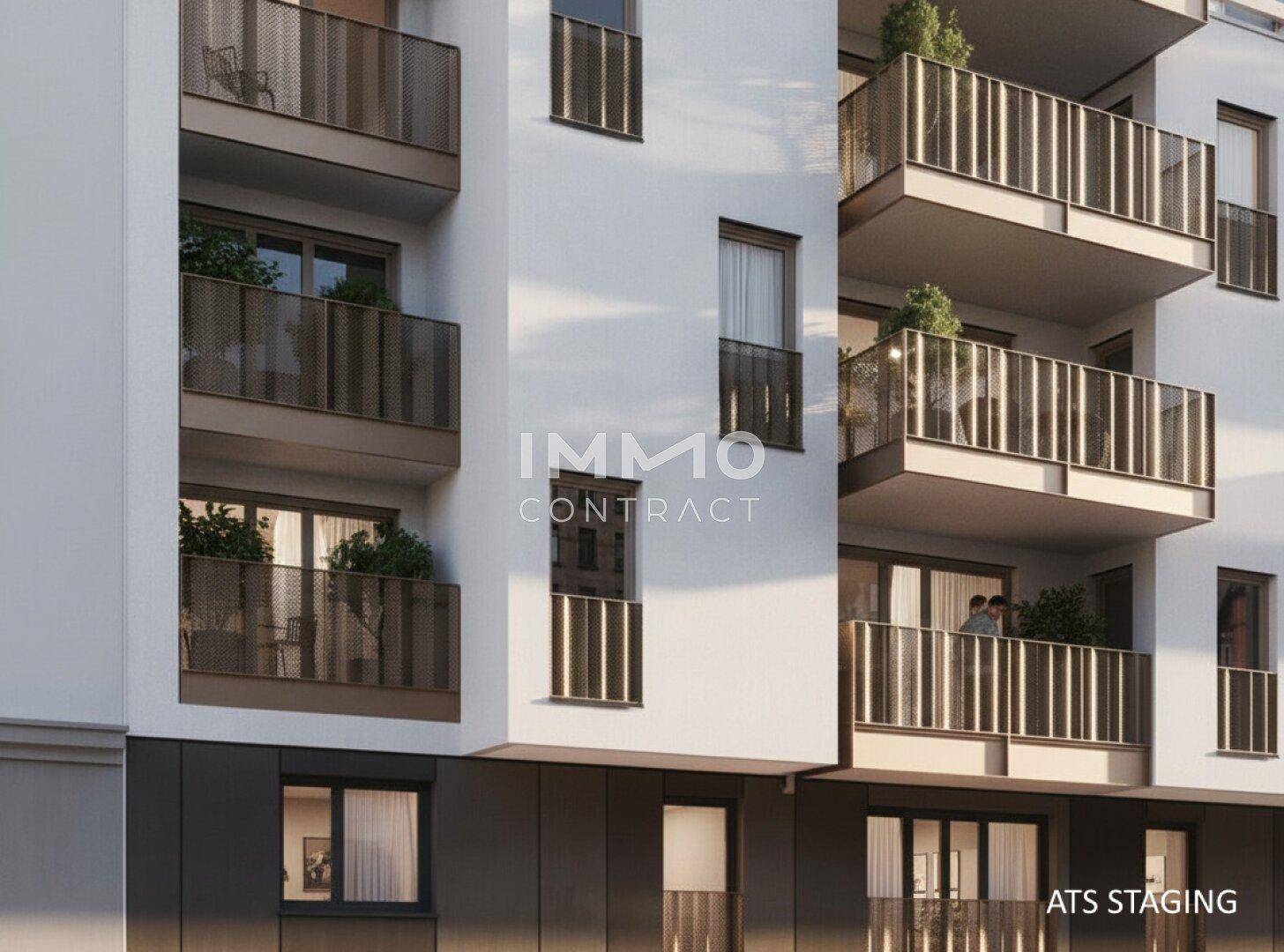 Smartes Anlegerobjekt: 1-Zimmer-Wohnung im Neubau ERSTBEZUG – pohled 5