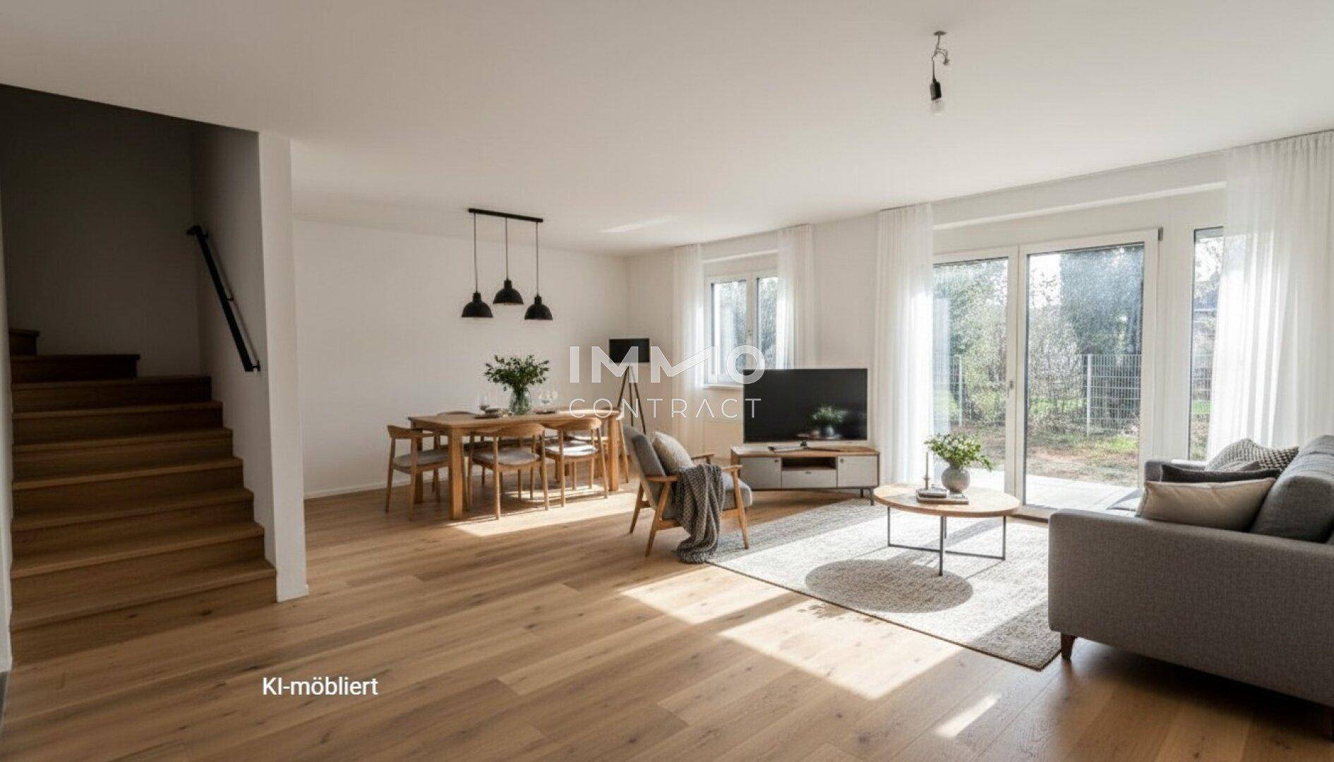 Mietkauf: Große Doppelhaushälfte - modern, hell, energieeffizient - Ansicht 2
