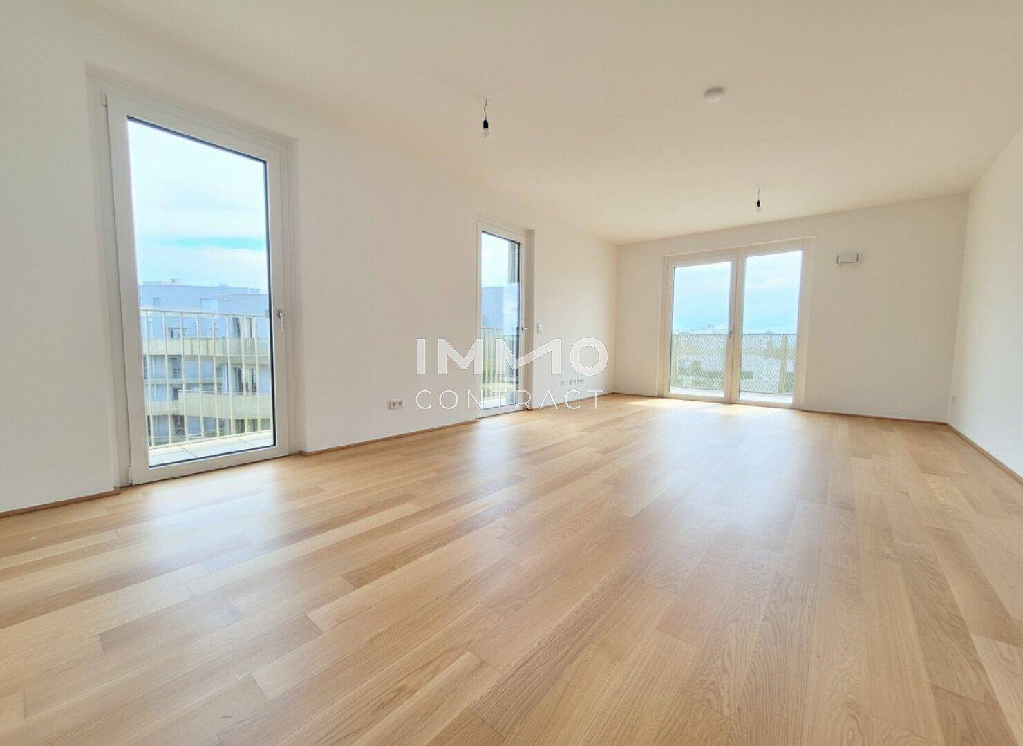 In Grünruhelage: 3 Zimmer mit 20m² Balkon nahe U1 Leopoldau – provisionsfrei! - Ansicht 5