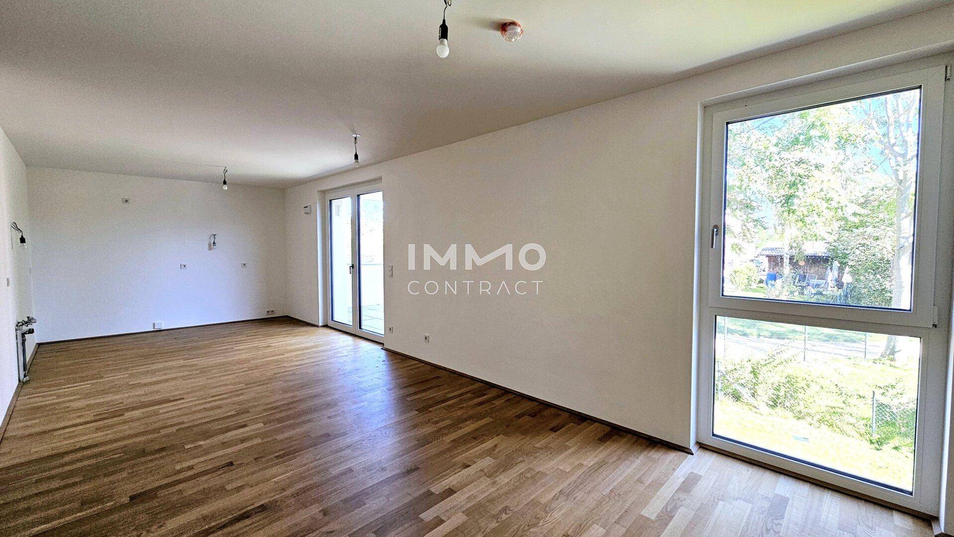 Provisionsfrei! Moderne 3-Zimmer-Wohnung mit 12 m² Balkon in Ruhelage und Blick ins Grüne - Ansicht 3