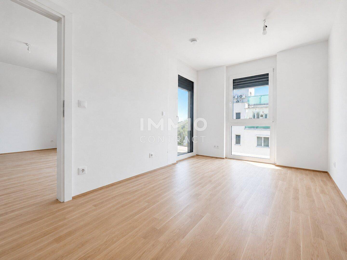 Sonnige 2-Zimmer-Balkonwohnung nahe Alte Donau &amp; U1 – provisionsfreier Erstbezug mit Donauturmblick - Ansicht 5