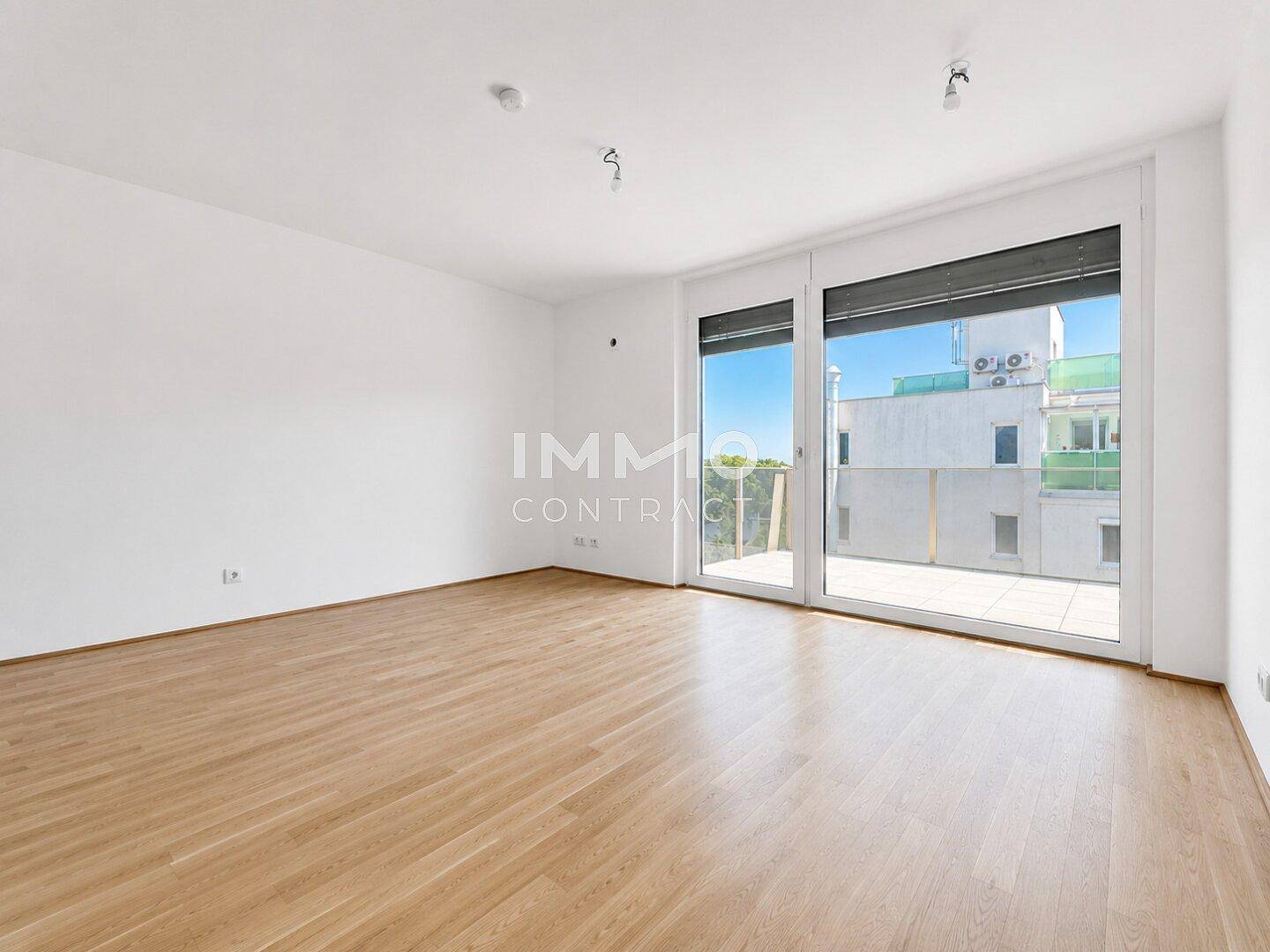 Sonnige 2-Zimmer-Balkonwohnung nahe Alte Donau &amp; U1 – provisionsfreier Erstbezug mit Donauturmblick - Ansicht 2
