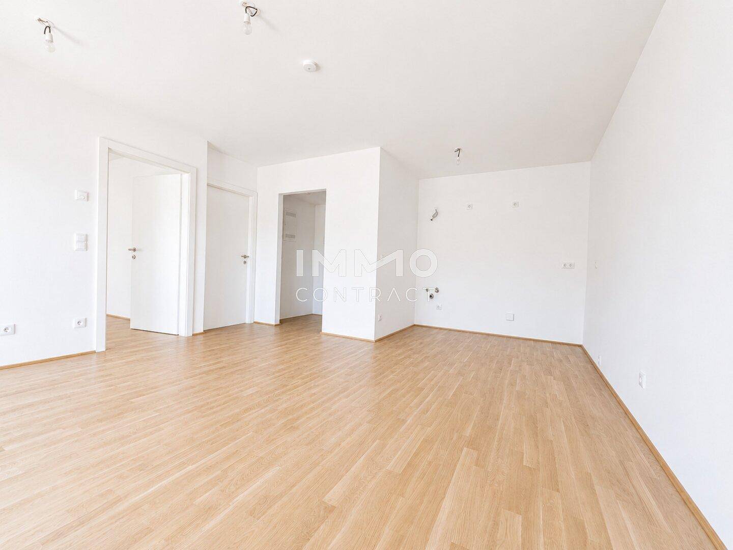 Sonnige 2-Zimmer-Balkonwohnung nahe Alte Donau &amp; U1 – provisionsfreier Erstbezug mit Donauturmblick - Mehr