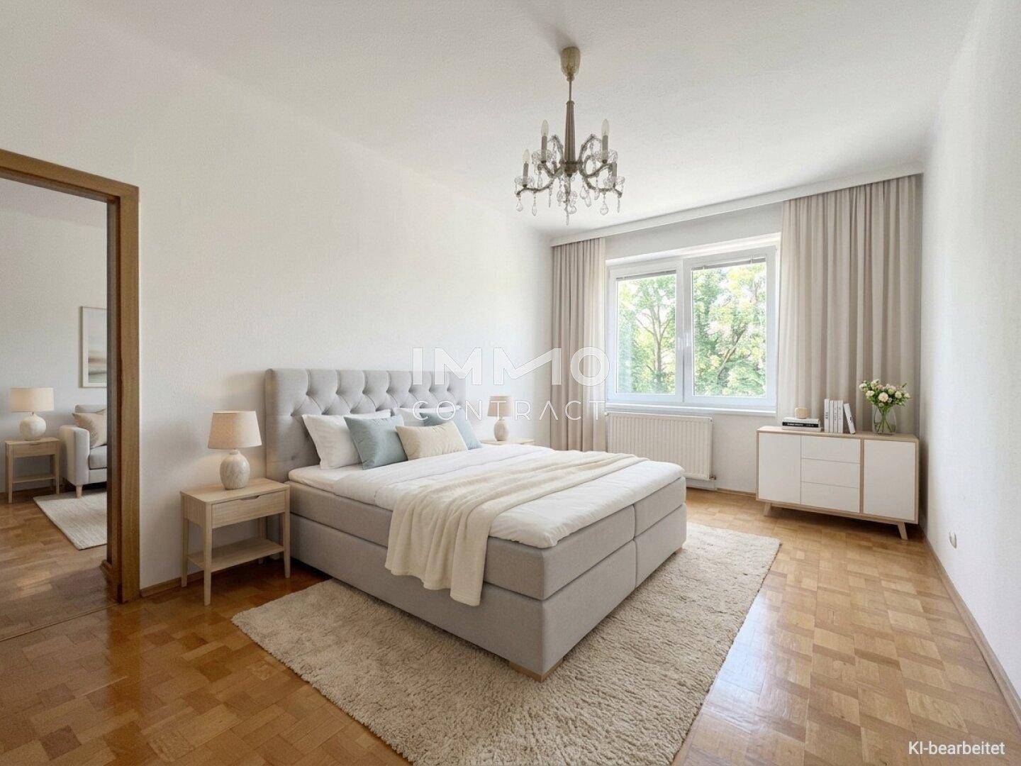 2.Wien: Helle 90qm -4ZI-Lift-Etagenwohnung – Alliiertenstraße – pohled 4