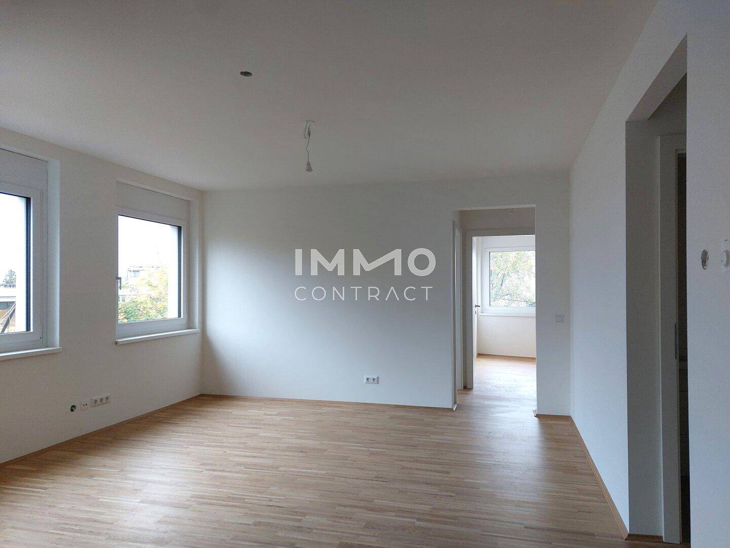 Natur trifft Wohnkomfort – Wohnung mit Terrasse und Loggia nahe nahe den Stammersdorfer Weingärten! Nachmietersuche! - Mehr