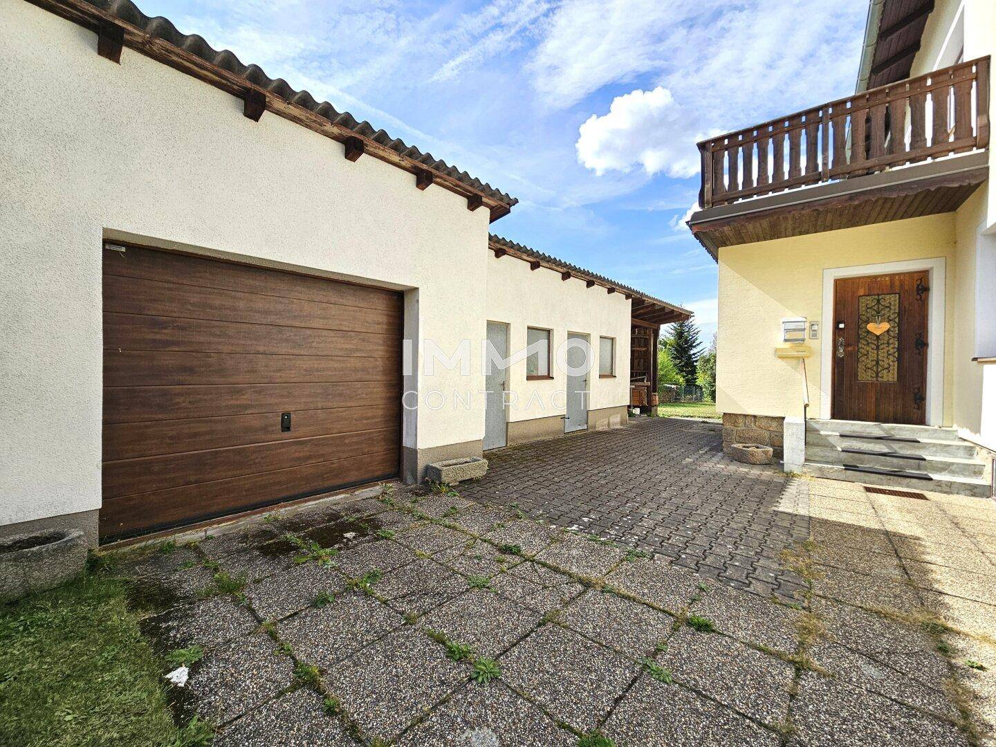 Garage und Lagerräume