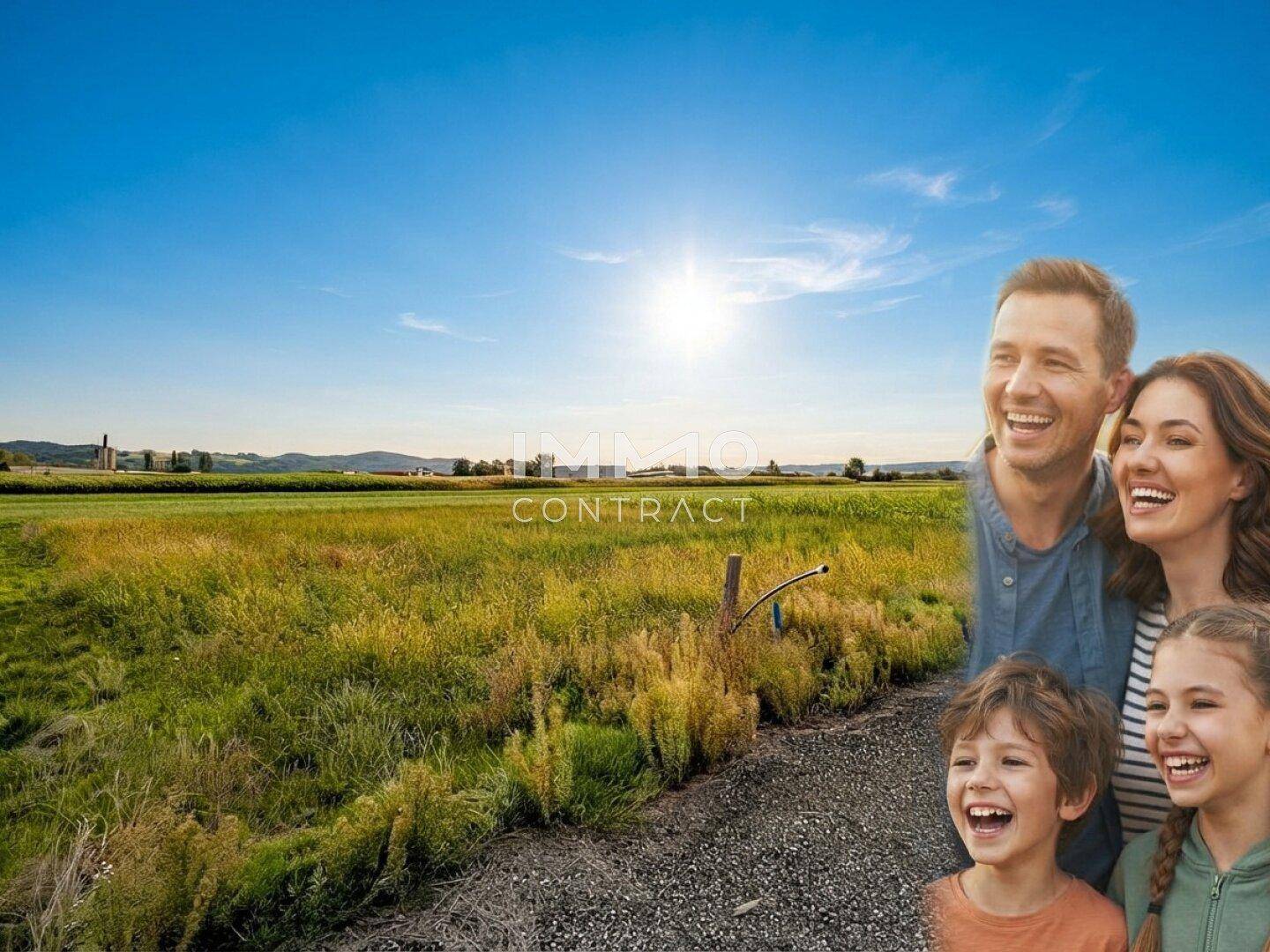 Sonnenfoto - KI-Familienglück