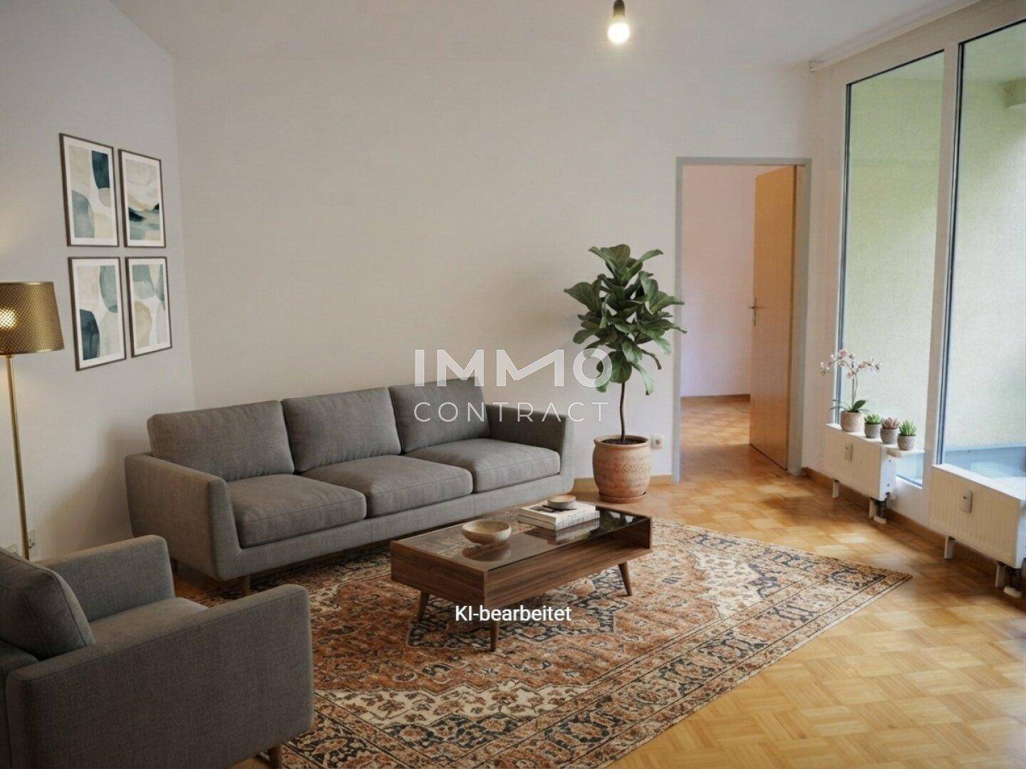 Schöne 2-Zimmer Wohnung mit Loggia im Zentrum nähe Landstraße - Marienstraße 12