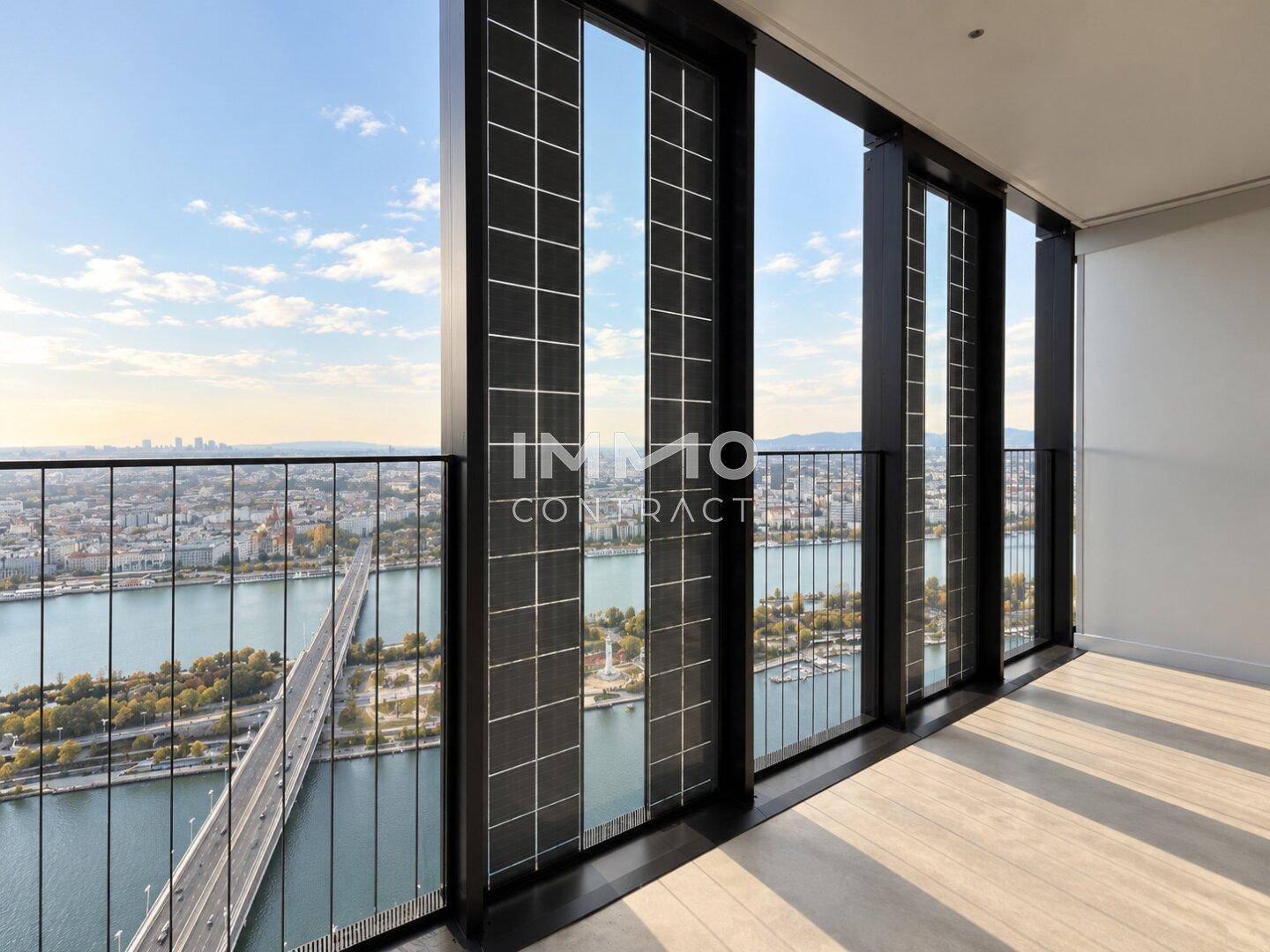 45. Etage DC2 Tower: Mit Blick über Ganz Wien - Stephansdom &amp; Prater