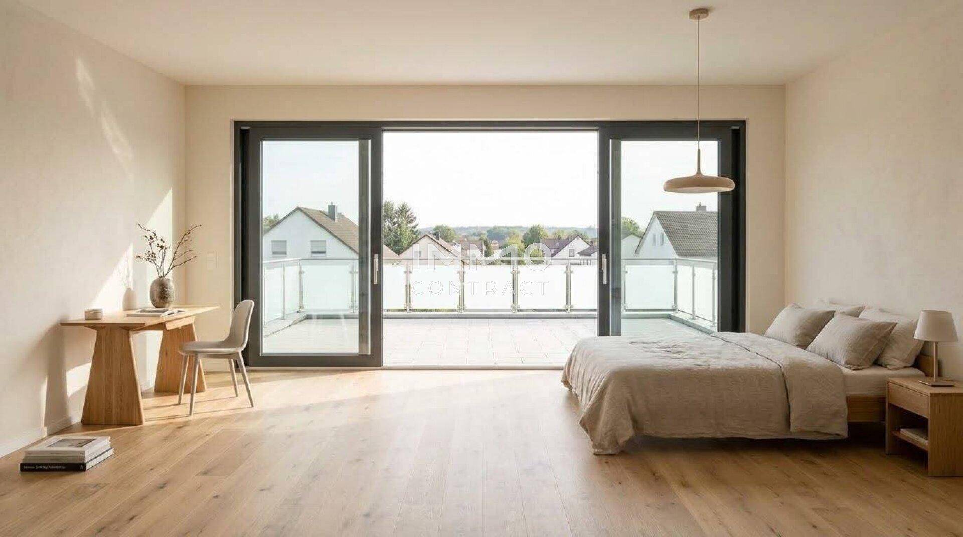 VISU_Dachgeschoß und Dachterrasse