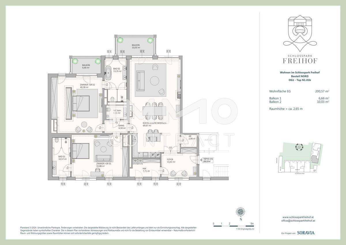 Bauteil NORD OG1 - Top N1.01b-1