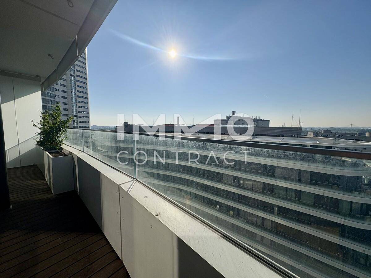 Balkon Richtung Alte Donau