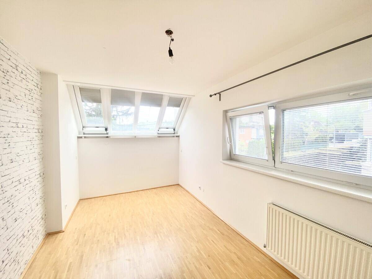Schlafzimmer mit interessanten Details