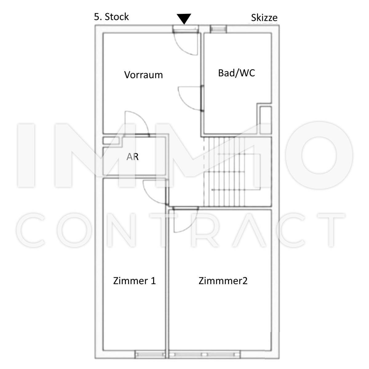 Plan Skizze 5 Stock