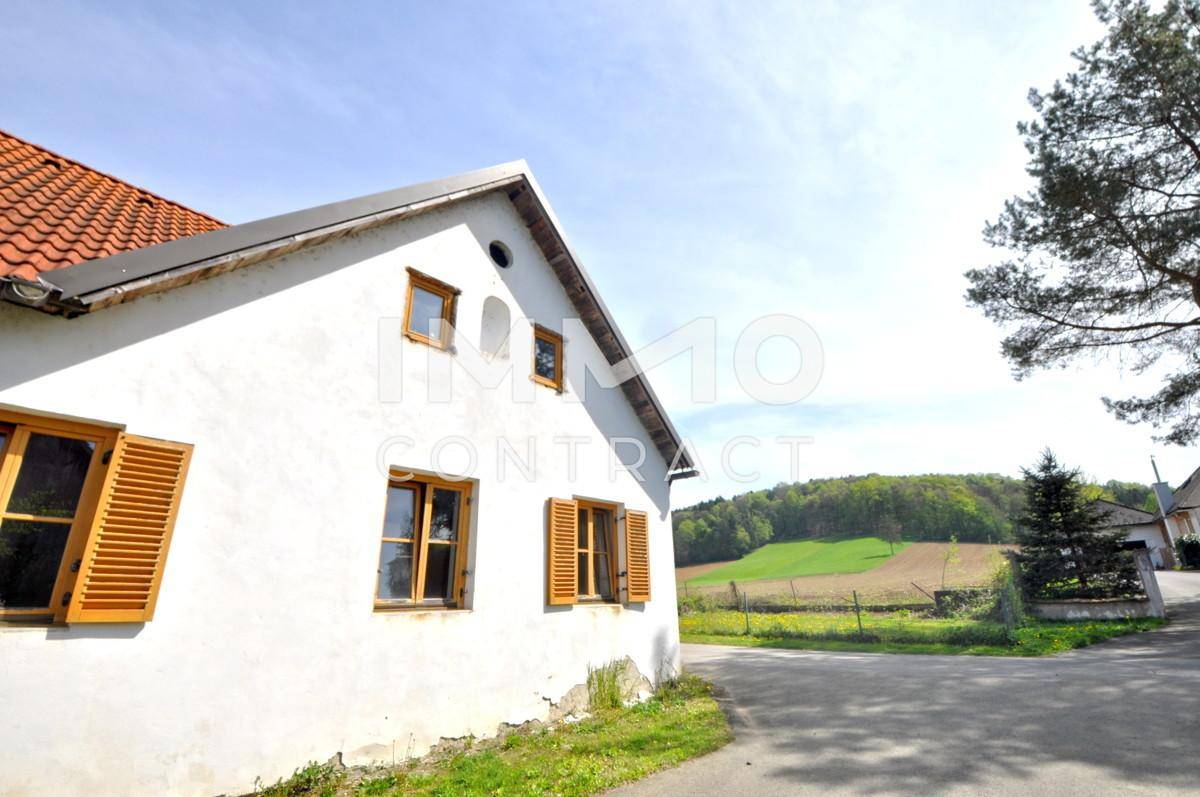 Hof seitlich - Mit Ausblick auf das Gegenüber