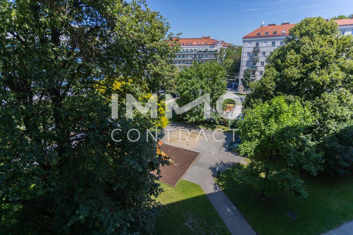 Ausblick in den Park